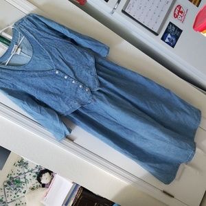 Denim dress